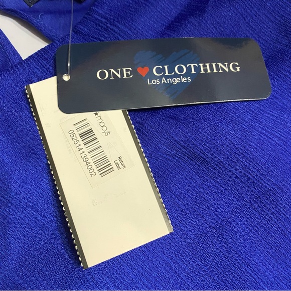 🌊One ❤️ Clothing, Los Angeles, Size Medium, Color Royal Blue, Sleeveless Dress - Picture 5 of 10